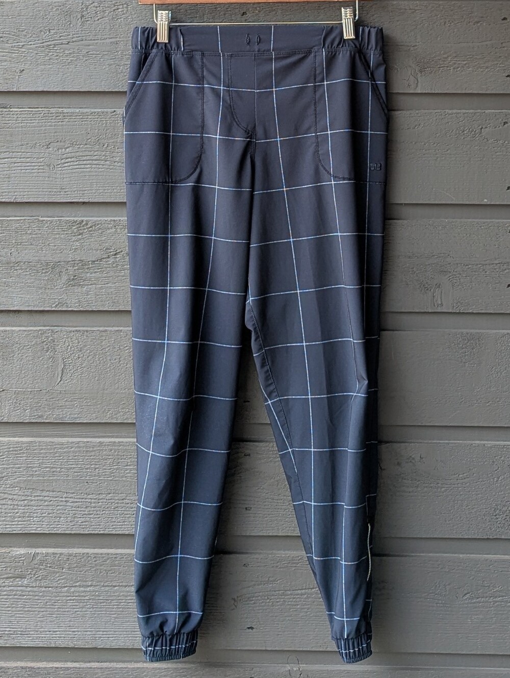 Albion Windowpane Jetsetter Jogger Women's Size Small Lightweight